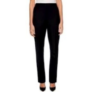 Magaschoni Tapered Mid Rise Black Pant‎ 8 EUC